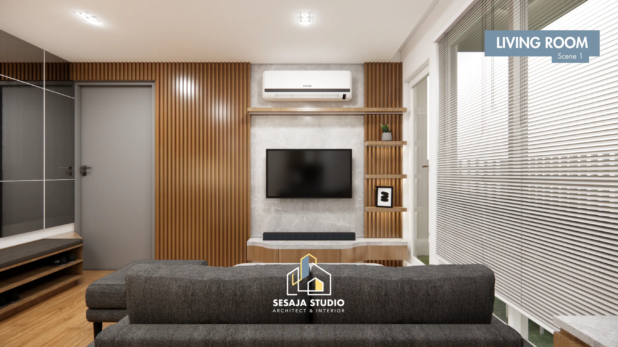 Ruang Keluarga — Apartemen Bintaro Icon