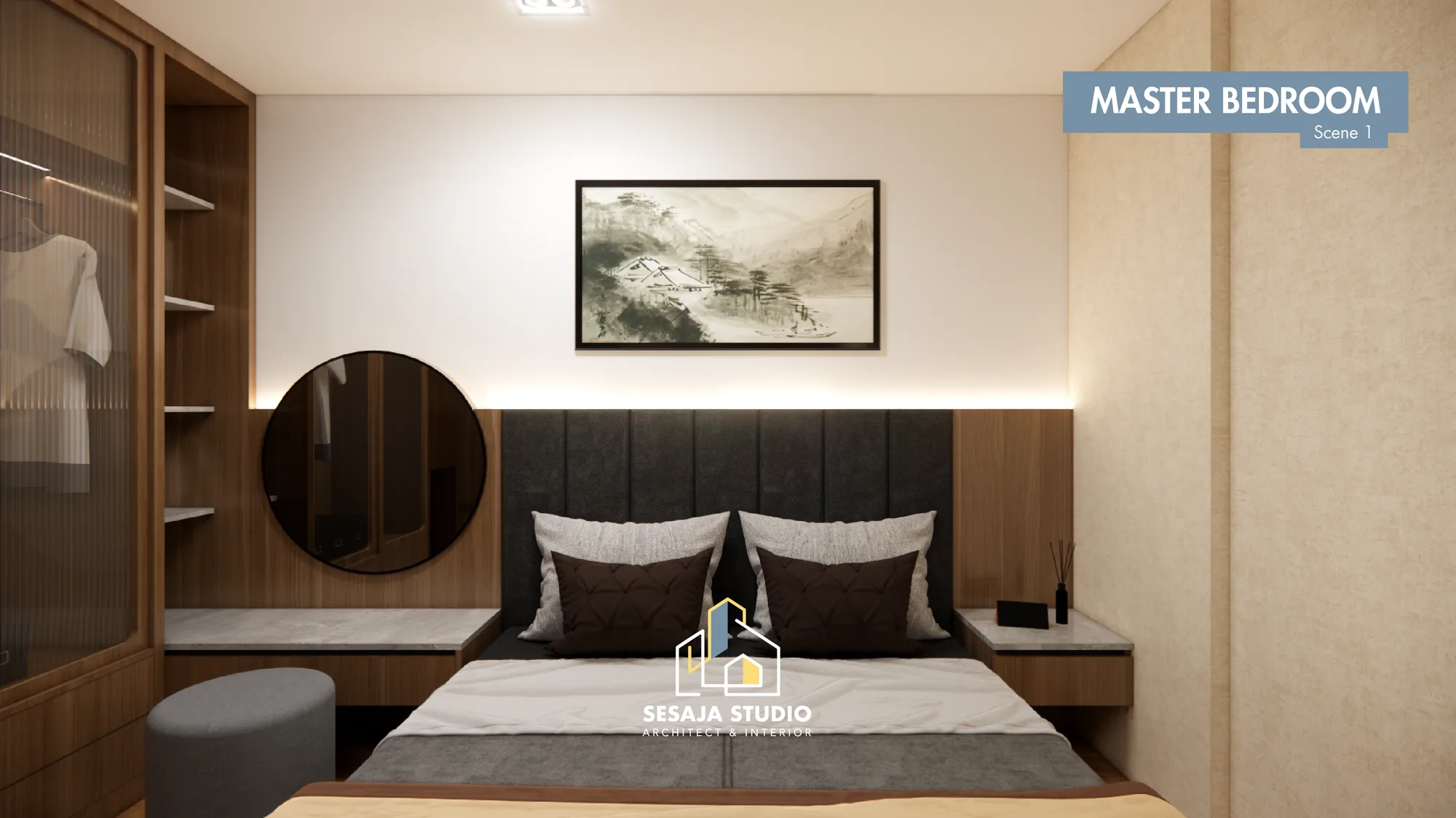 Master Bedroom — Bintaro Icon Apartment