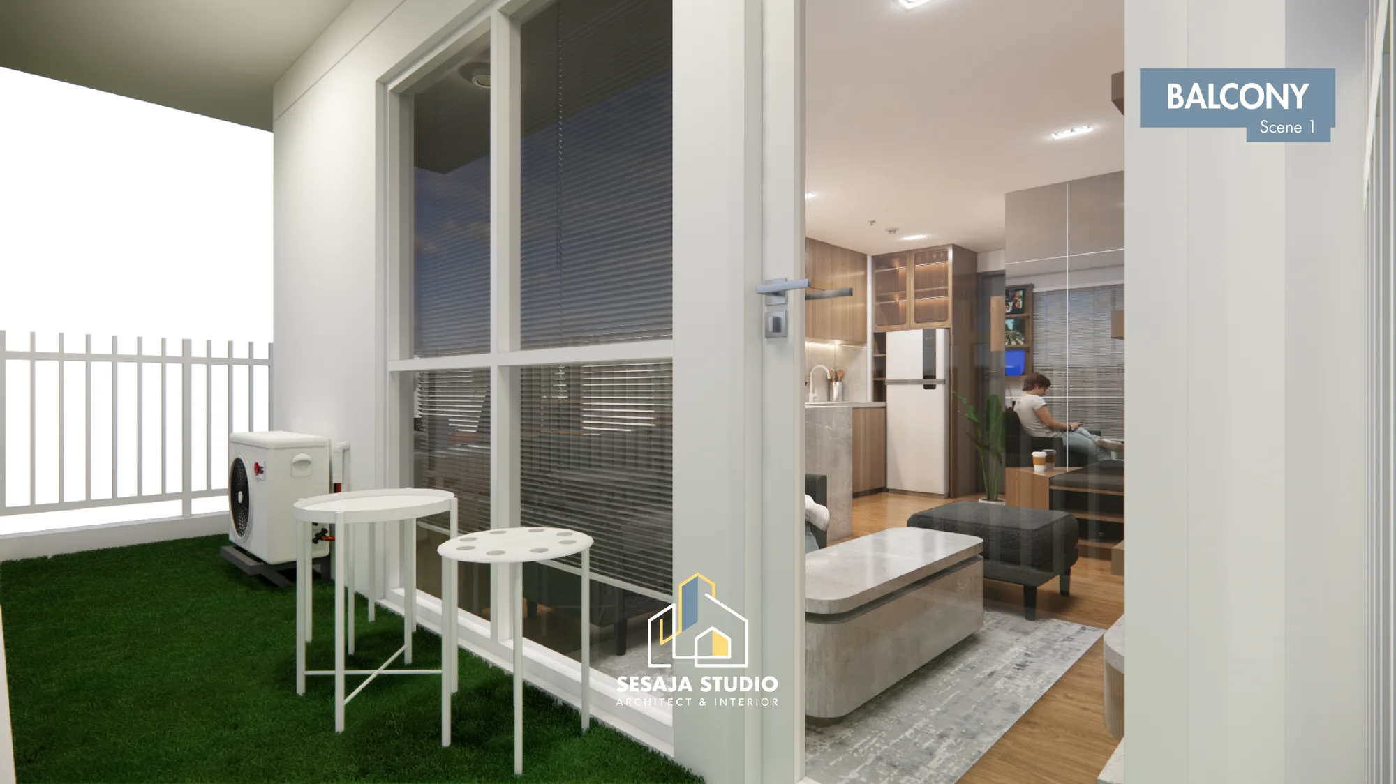 Balkon — Apartemen Bintaro Icon